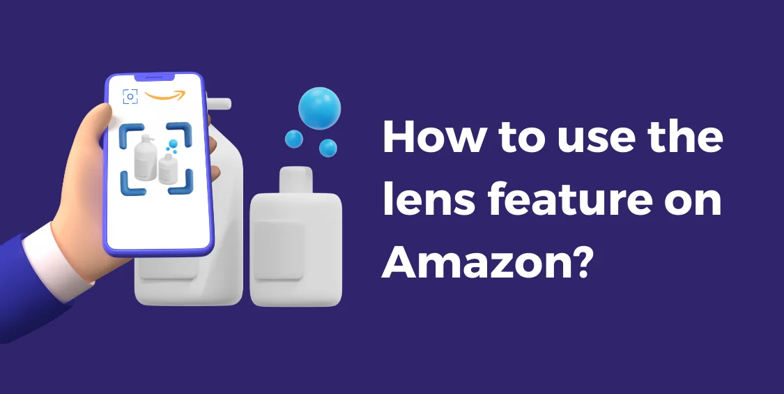 How to use the lens feature on Amazon