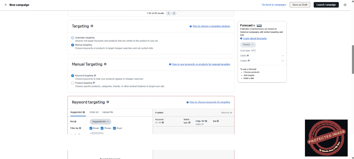 Image showing step 2(b) of Amazon keyword research implementation