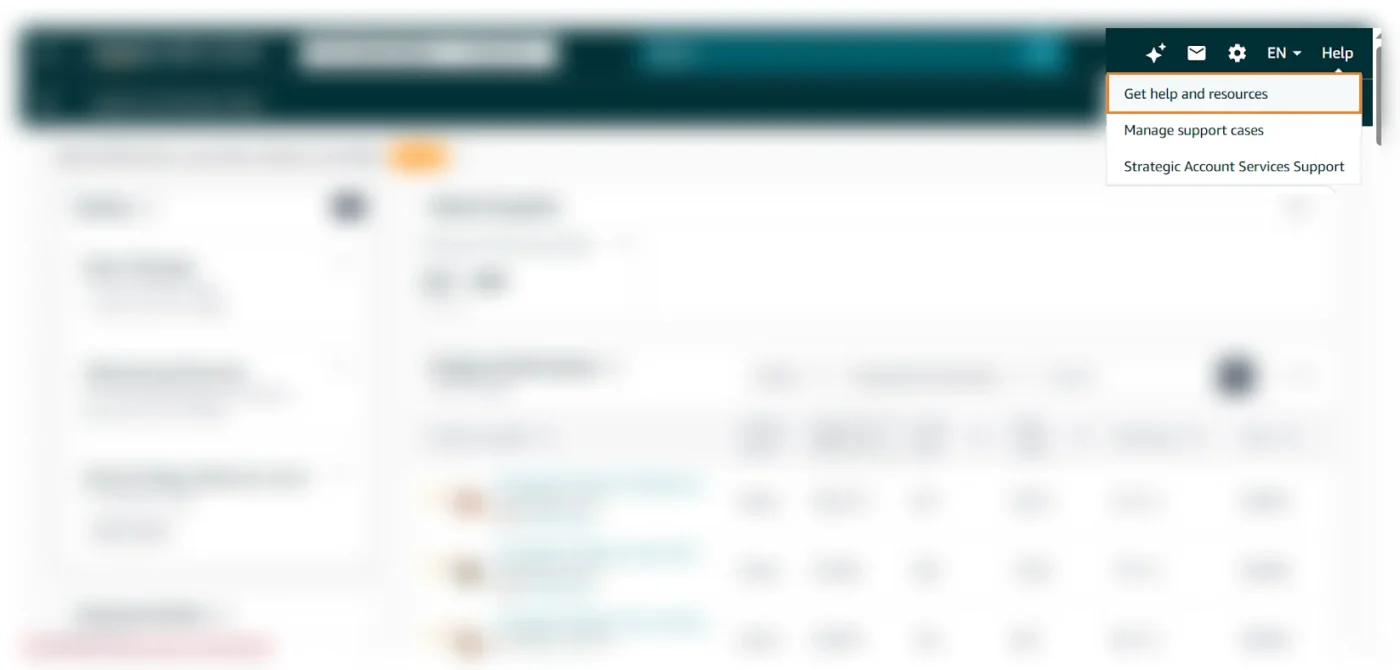 image showing step 1 of Request a Manual UPC Update from the Catalog Team