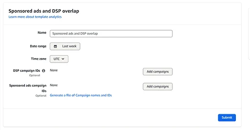 image showing the overlap of Sponsored ads and DSP ads in Amazon Marketing Cloud