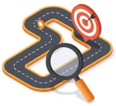 Goal Setting & Roadmap Icon