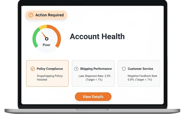 Amazon Seller Central Dashboard Overview
