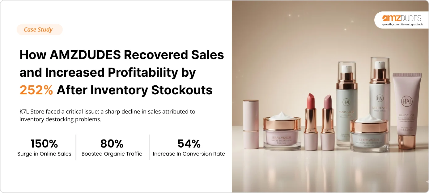 Overcame Inventory Destocking Challenges to Supercharge Sales to 98% for K7L Store